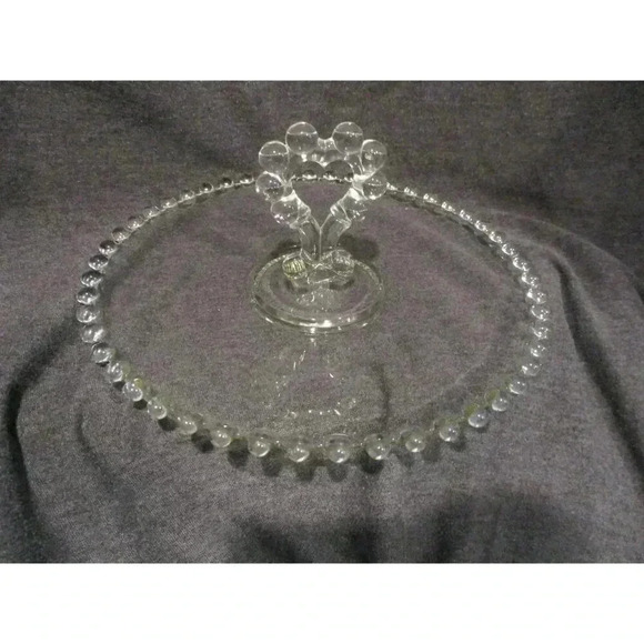 Candy dishes/Hor Deurve tray/ Relish Tray vntg Imperial Glass Candlewick - Picture 3 of 9